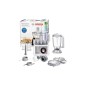 Bosch MultiTalent 8 MC812S814 Køkkenmaskine Børstet rustfrit stål/hvid